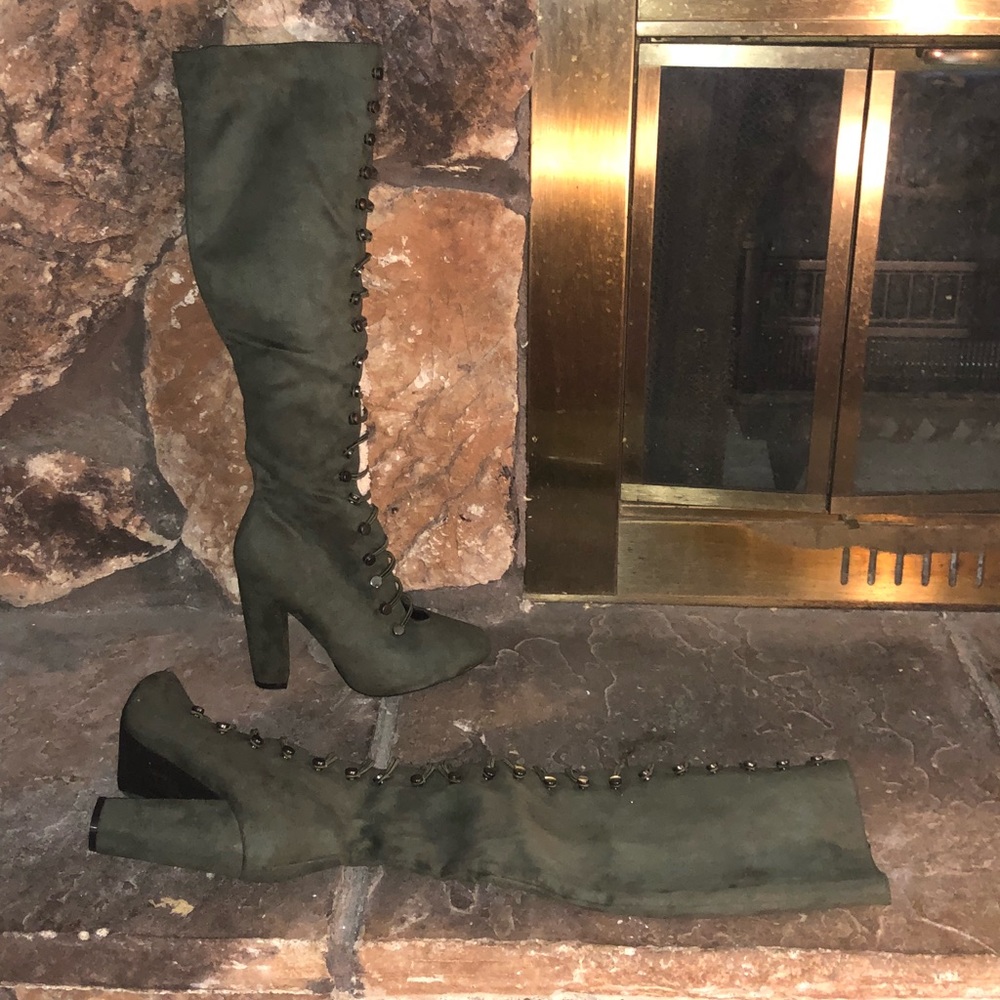 Olive Green boots